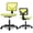 Green, variant on CONCETTA Compact Ergonomic Mesh Office Chair – Armless Swivel Design, Adjustable Height, Ideal for Small Spaces, Green
