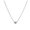 C, variant on YUEHAO Necklaces & Pendants Women's Fashion Heart Letter Necklace 26 Letters Love Clavicle Neck Chain W
