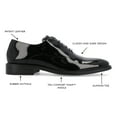 thumbnail image 3 of Thomas & Vine Bledsoe Tru Comfort Foam Patent Plain Toe Oxford Dress Shoe, 3 of 7