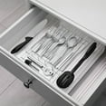 thumbnail image 2 of Sorbus Expandable Silverware Organizer – Adjustable Kitchen Drawer Tray for Utensils, Flatware, and Cutlery Storage, Clear, 2 of 10