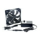 thumbnail image 1 of Controlador de velocidad del ventilador del servidor con ventilador de refrigeración sin escobillas, ventilador portátil para gabinete de computadora, 1 of 9