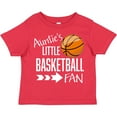 thumbnail image 3 of Inktastic Auntie's Little Basketball Fan Boys or Girls Toddler T-Shirt, 3 of 5