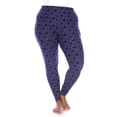 thumbnail image 2 of White Mark Women's Plus Size Super Soft Heart Print Leggings, 2 of 4