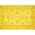 thumbnail image 1 of Ahgly Company Indoor Rectangle Oriental Yellow Traditional Area Rugs, 8' x 10', 1 of 4