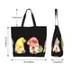 thumbnail image 5 of Fotbe Hello Summer Gnome Bolsa Tote Estética de Lona con Estampado para Mujer - Bolsa Reutilizable de Hombro Casual para Vacaciones, Compras, Trabajo y Gimnasio, 5 of 8