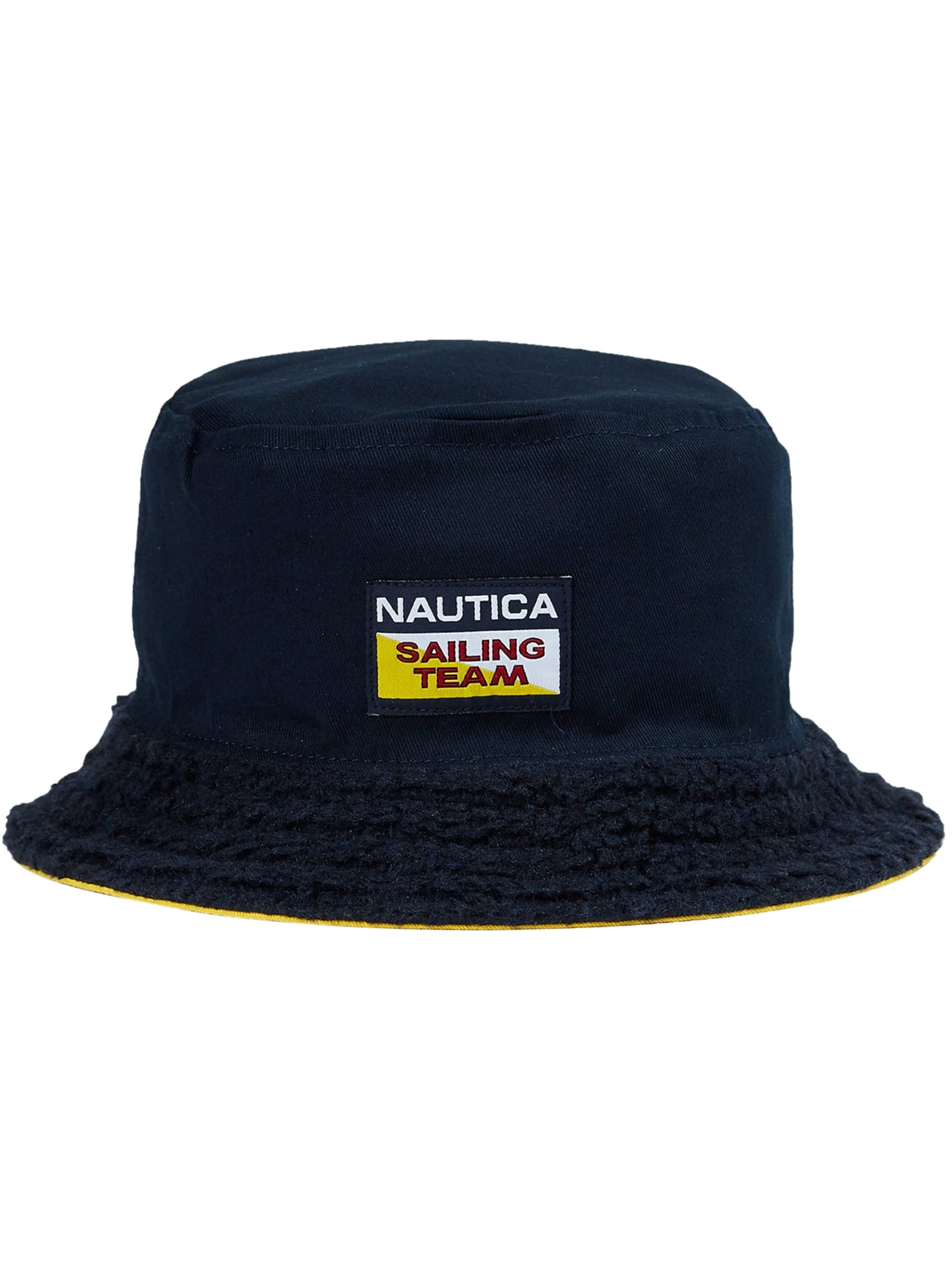 Nautica Mens Reversible Bucket Hat 