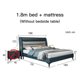 thumbnail image 1 of Master Bedroom Technology Cloth Bed 1.5m 1.8m Modern Minimalist Small Apartment Multifunctional Storage Double Bed Light Luxury My Lux Decor Round, 1 of 14