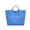 Blue, variant on Women’s Large Capacity Letter Print Tote Bag, Casual Versatile Shoulder Handbag with Hook & Loop Closure, Stylish Work and Commuting Bag for Daily Use