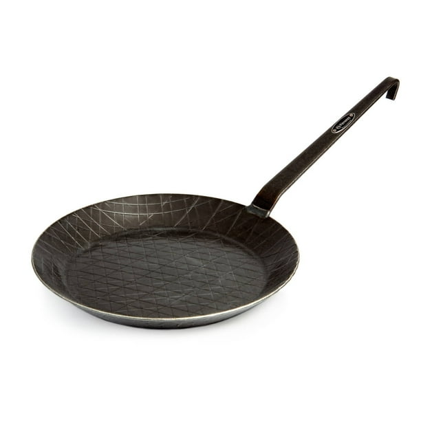 Petromax Wrought Iron Skillet, Long Handle Pan Conducts Heat Evenly