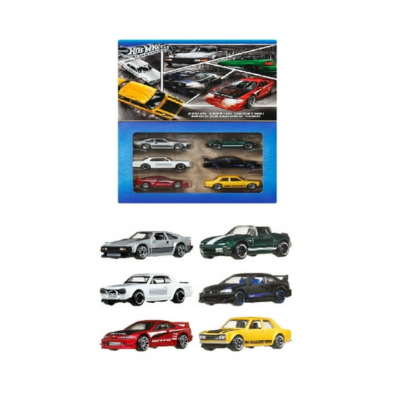 Vehículo de Colección Mattel Hot Wheels Multipack Autos Japoneses