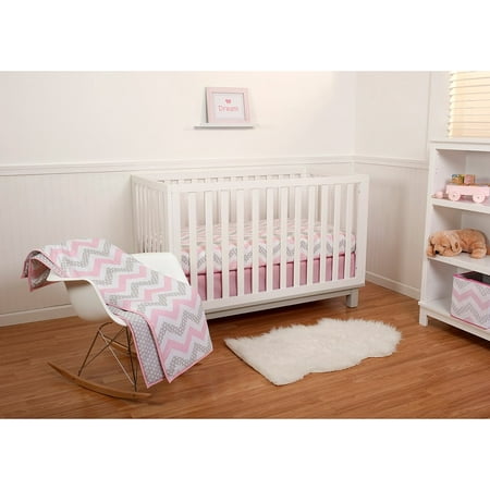Pinwheel Safari Garden Girl 5pc Crib Bedding Set Walmart Com