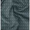 thumbnail image 1 of Soimoi Blue Poly Georgette Fabric Cat Animal Printed Craft Fabric by the Yard 42 Inch Wide, 1 of 5