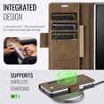 thumbnail image 6 of for Samsung Galaxy Z Fold 5 Wallet Case with RFID Blocking, Card Slots&Cash Pocket&Stylus Slot, Kickstand PU Leather Magnetic Closure Full Body Protective Flip Classic Dedign for Men Women,Coffee, 6 of 11