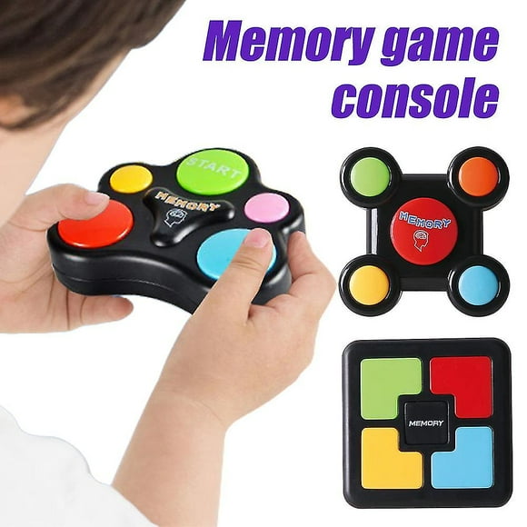 Handheld Electronic Memory Game With Lights And Sounds Sequence Remember Challenge Game Brain Teaser Puzzle Toy Board Games For teenager-Vinsniv