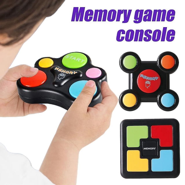 Handheld Electronic Memory Game With Lights And Sounds Sequence Remember Challenge Game Brain Teaser Puzzle Toy Board Games For teenager-SHUNJING