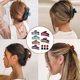 thumbnail image 5 of Pinzas Grandes Para El Pelo, 6 Pinzas Para El Pelo Para Mujer, Pinzas Para El Pelo Coloridas Para Cabello Grueso Y Fino (Con 6 Mini Pinzas Para El Pelo) Jormftte WRMH-157, 5 of 7
