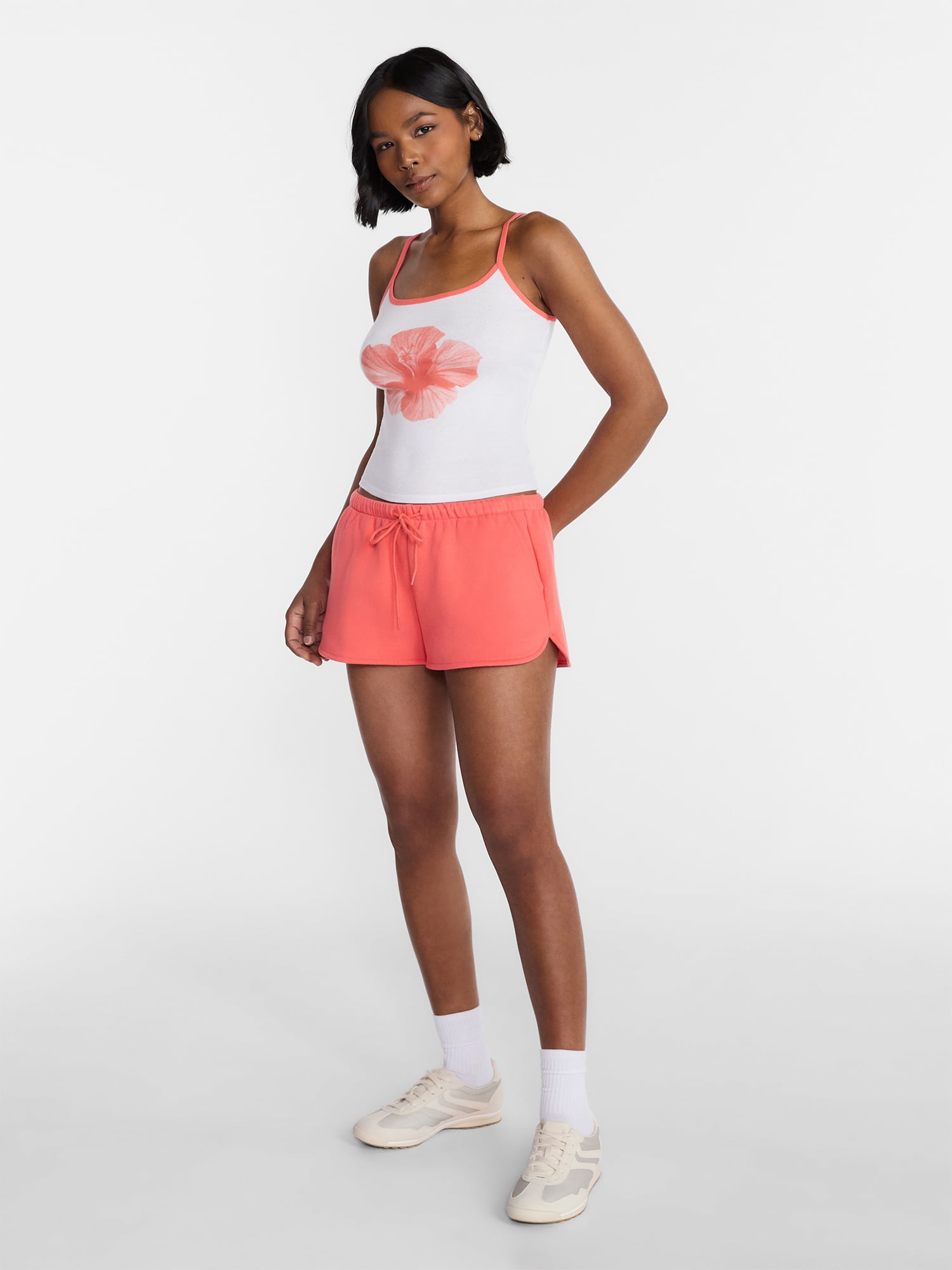 No Boundaries Scoop Neck Cami Top, Women's XXS-XXL