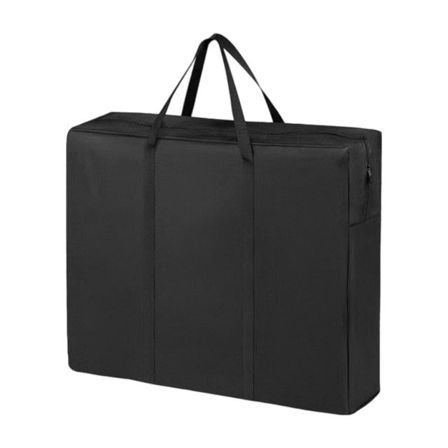 Bolsa de almacenamiento portátil y resistente para mesa de -pong plegable (37" de profundidad x 5" de ancho x 37" de alto). Incluye