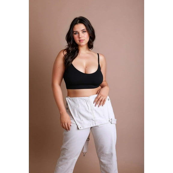 Low Back Seamless Bralette Plus
