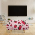 thumbnail image 2 of XYZCANDO Strawberry Sofa Slipcover Cartoon 1-Piece Couch Cover High Stretch Furniture Protection for Armchair in Living Room for Kids, Pets, 2 of 6