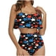thumbnail image 1 of Traje de baño para mujer, conjunto de traje de baño con volantes para mujer, trajes de baño para mujer, conjuntos de bikini para mujer, trajes de baño de bikini para mujer, 1 of 5