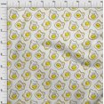 thumbnail image 4 of oneOone Polyester Spandex White Fabric Kawai Craft Projects Decor Fabric Printed By The Yard 56 Inch Wide-4B, 4 of 5
