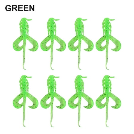 8X Super Big Fishing Lures 150Mm Soft Lure Fishing Lures Soft Silicone Baits Shrimp Pike Perch Trout Chub Drop Shot Fishing Lure