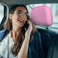 thumbnail image 6 of Uemuo Rose Red Printed 2 PCS Car All-Inclusive Headrest Cover, Headrest Protector, Soft Elastic Breathable Seat Headrest Anti-Dirty Cover Headrest Cover Protector, 6 of 6