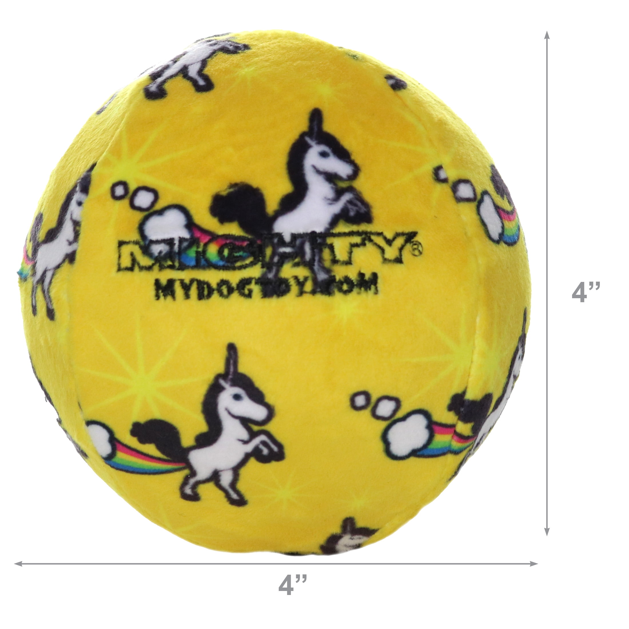 Mighty Ball Medium Unicorn, 2-Pack Dog Toys