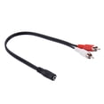 thumbnail image 4 of 2pcs 3.5mm Hembra A 2 Cable De Audio Esté Para Teléfonos Inteligentes, MP3, Tabletas, Casa Baoblaze Cable AUX a RCA doble, 4 of 8
