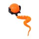thumbnail image 2 of Juguete interactivo para gatos Yinane Pelota rodante Naranja, 2 of 8