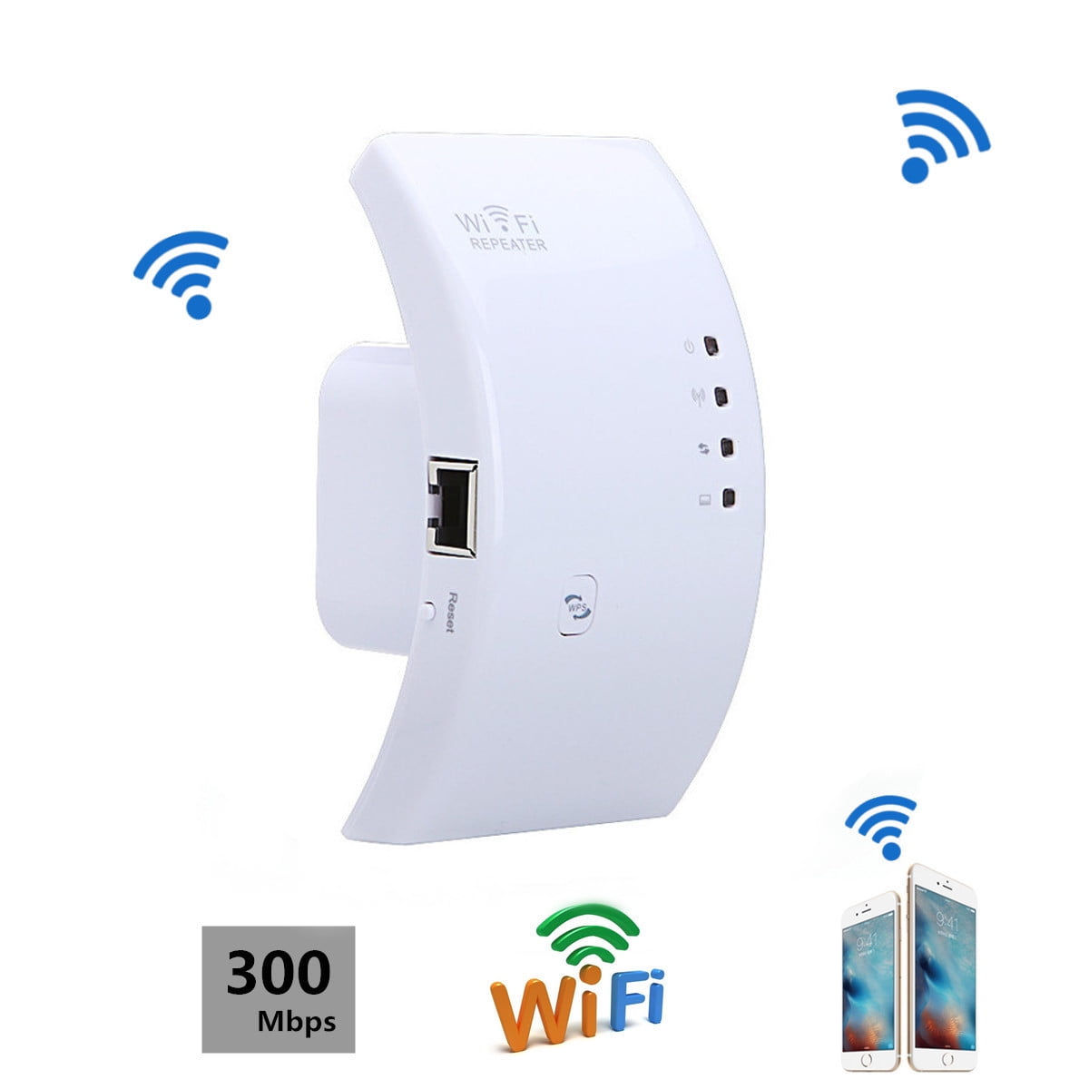 300Mbps Wifi WirelessN Repeater Extender AP Range Router Booster Networking