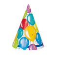 thumbnail image 1 of Unique Party - Sombreros de Fiesta Cumpleaños - Packs de 8 (Multicolor), 1 of 2