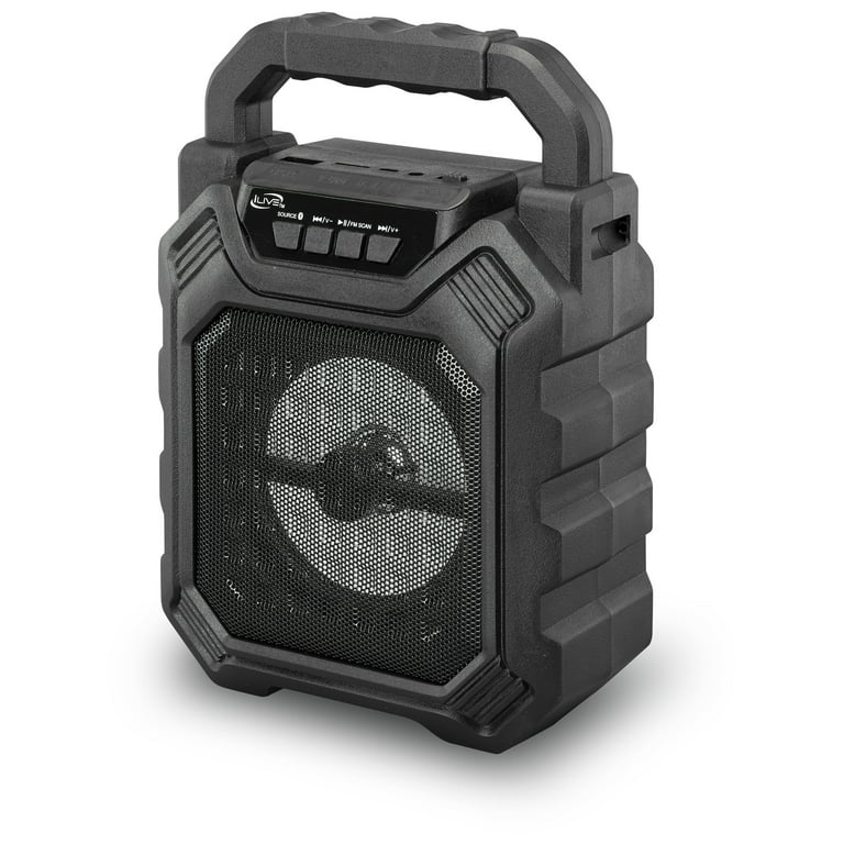 iLive Wireless Jobsite Tailgate Speaker with Bluetooth and Remote ISB312B -  The Home Depot
