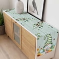 thumbnail image 4 of Easter Gnomes Table Runner - 70 Inch Long, Kitchen Dining Table Runner Dresser Scarves, Spring Watercolor Eggs Flower Wood Grain Teal Farmhouse Decor for Coffee Tables Wedding Party Banquet, 4 of 8