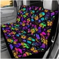 thumbnail image 3 of Pzuqiu Dreamy Mushroom 14 Pcs Interior Covers Front Saddle Blanket Rear Split Bench Cover Steering Wheel Center Console Cushion Pad Shoulder Strap Pads Seat Headrest Coasters Keychain, 3 of 7