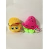 Shopkins 6" Season 4 Cheezey B & Melonie Pips Plush Bean