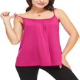 thumbnail image 4 of CHOK Camisoles à Soutien-Gorge Intégré pour Femmes, Bretelles Spaghetti Ajustables, Débardeur Sans Manches, Hauts d'Été, 4 of 6