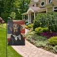 thumbnail image 5 of Dog Tie American Flag Garden Flag Double Sided Outdoor Banners for Courtyard Outdoor Lawn Farmhouse Holiday Decorations, 5 of 5