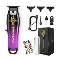 SUPRENT Pro Professional Hair Clipper for Men Barber Hair Trimmer, Cordless Rechargeable Purple DIY