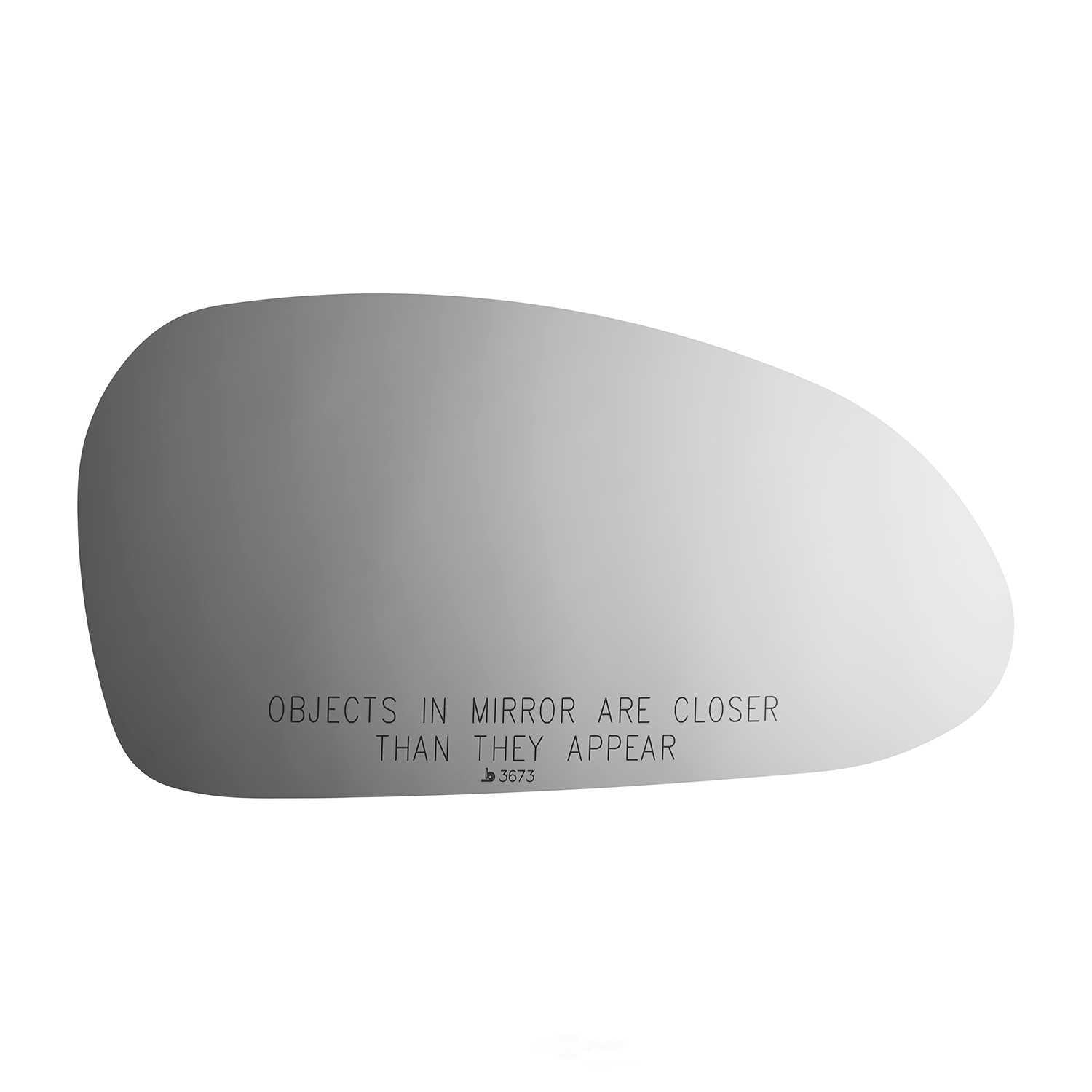Burco 3673 Passenger Side Convex Replacement Mirror Glass for Hyundai Sonata