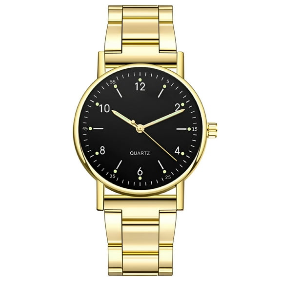 DESIGNICE Women's Quartz Watches, Stainless Steel Casual Watches, Fashionable Dial Luminous Women's Watches