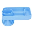 thumbnail image 1 of Baby Car Tray Silicone Car Storage Rack Car Cup Holder Plate Multifunctional Kids Car Cup Holder Plate, 1 of 7