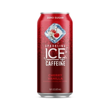 Sparkling Ice Cherry Vanilla with Caffeine, 16 Oz.