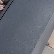 Jaxon Outdoor 56 Rectangular Propane Fire Table with Lava Rocks, Gray
