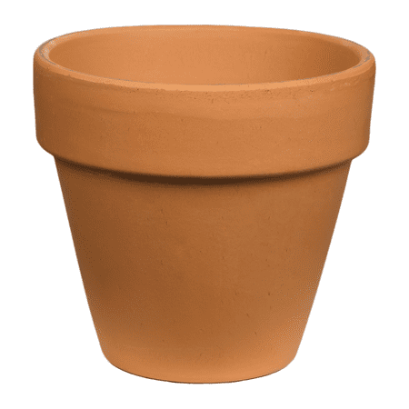 Pennington Red Terra Cotta Clay Planter, 4 inch Pot