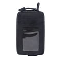 thumbnail image 1 of Mini bolsa EDC riñonera impermeable FLhrweasw nailon deporte senderismo Camping negro, 1 of 8