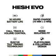 Skullcandy Hesh EVO Wireless Bluetooth Over-Ear Headphones, Compatible with iPhone,Android,Black,1 count,1 pack