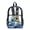 Blue Shark, variant on 17 Inch Clear Backpack for Kids Schoolbag Green Sea Turtle Print Large Capacity Bookbag Transprent Backpacks for Teens Student Casual Daypack