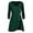 Green, variant on Fesfesfes Plus Size Sweater for Women Round Neck Long Sleeve Tops Solid Color Botton Asymmetric Tops Sweater or